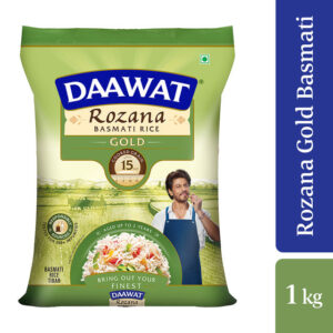 Daawat Rozana Basmati Rice Gold | Medium Grain
